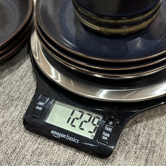 Set 3 Vintage 1960s Denby Bokhara Blue Brown Kismet Cups & Saucers - Picture 7 of 7